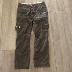 dark green bongo cargo pants